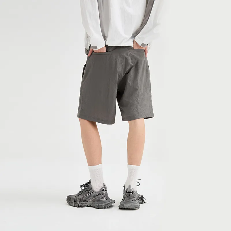 Organic Emotion Casual Shorts Unisex Antarctic Gray-7