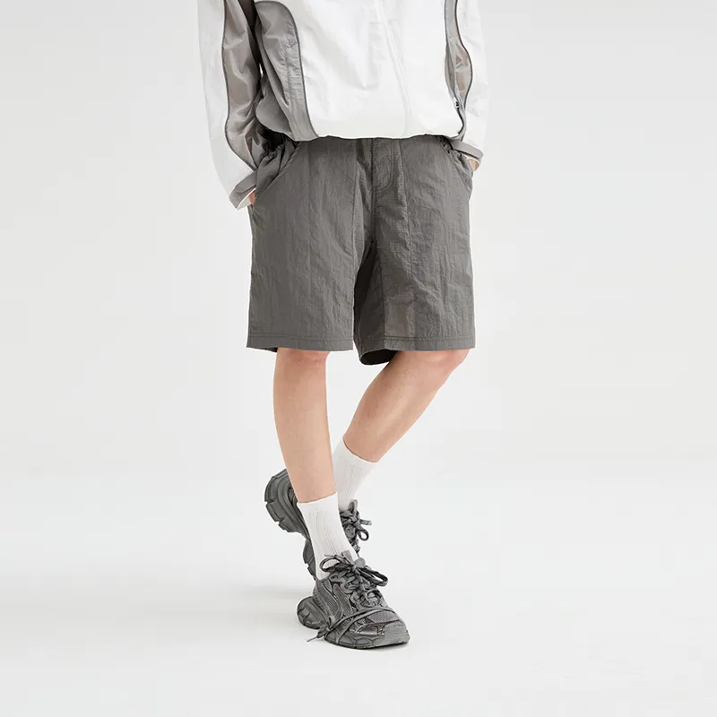 Organic Emotion Casual Shorts Unisex Antarctic Gray-3