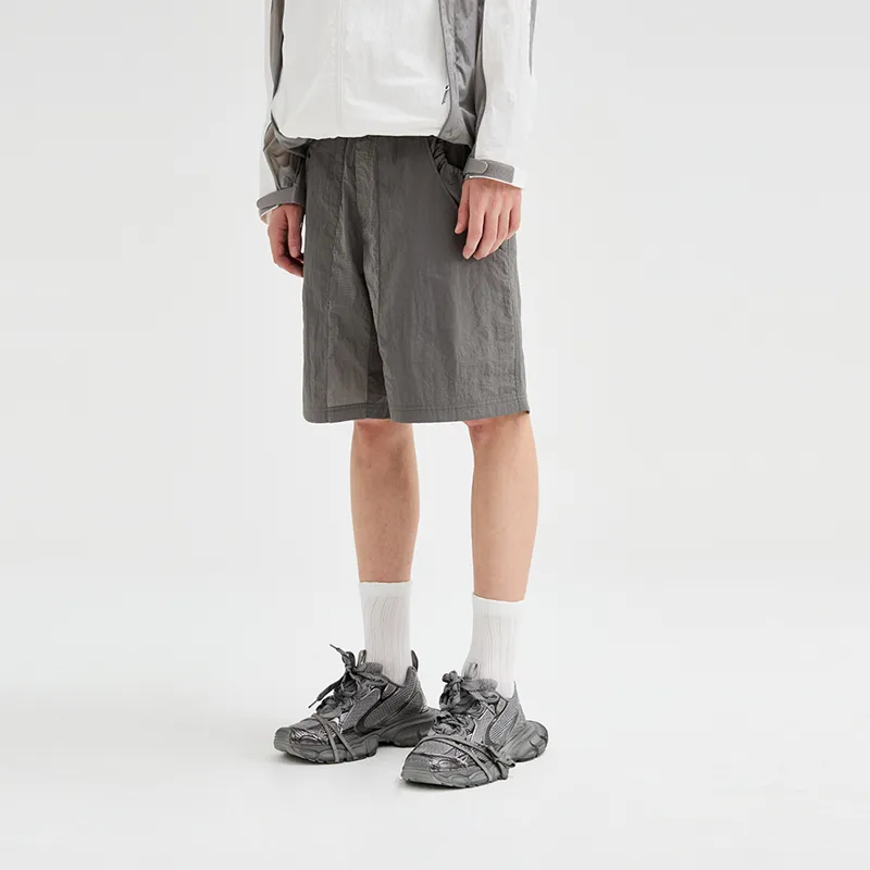 Organic Emotion Casual Shorts Unisex Antarctic Gray-8
