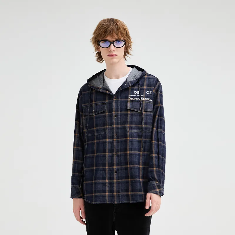 Organic Emotion Shirt Unisex Denim Blue-2