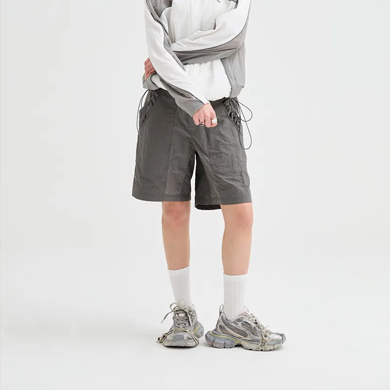 Organic Emotion Casual Shorts Unisex Antarctic Gray-5