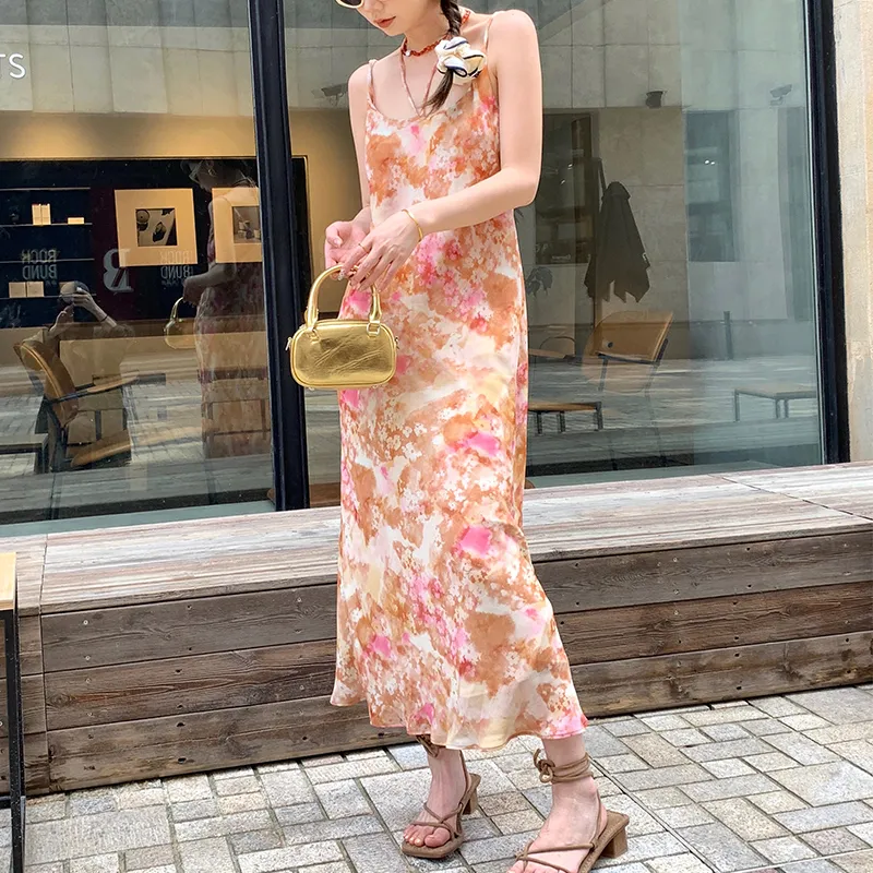Little Pull Slip Dresses Women's Like Image Color-2