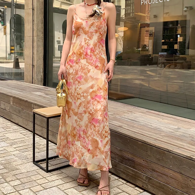 Little Pull Slip Dresses Women's Like Image Color-3