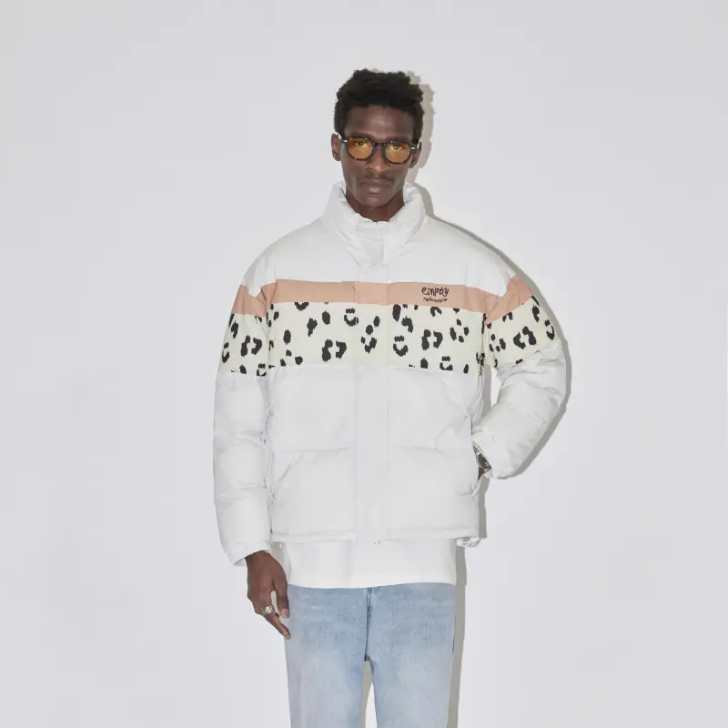 EMPTY REFERENCE Puffer Jacket Unisex Ecru-5