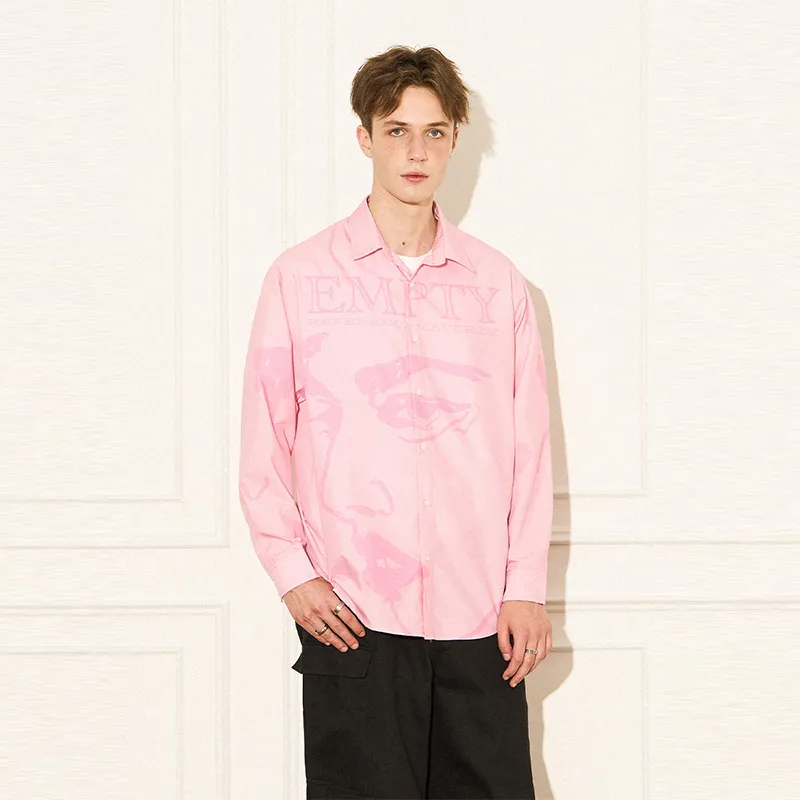 EMPTY REFERENCE Shirts Unisex Pink-3