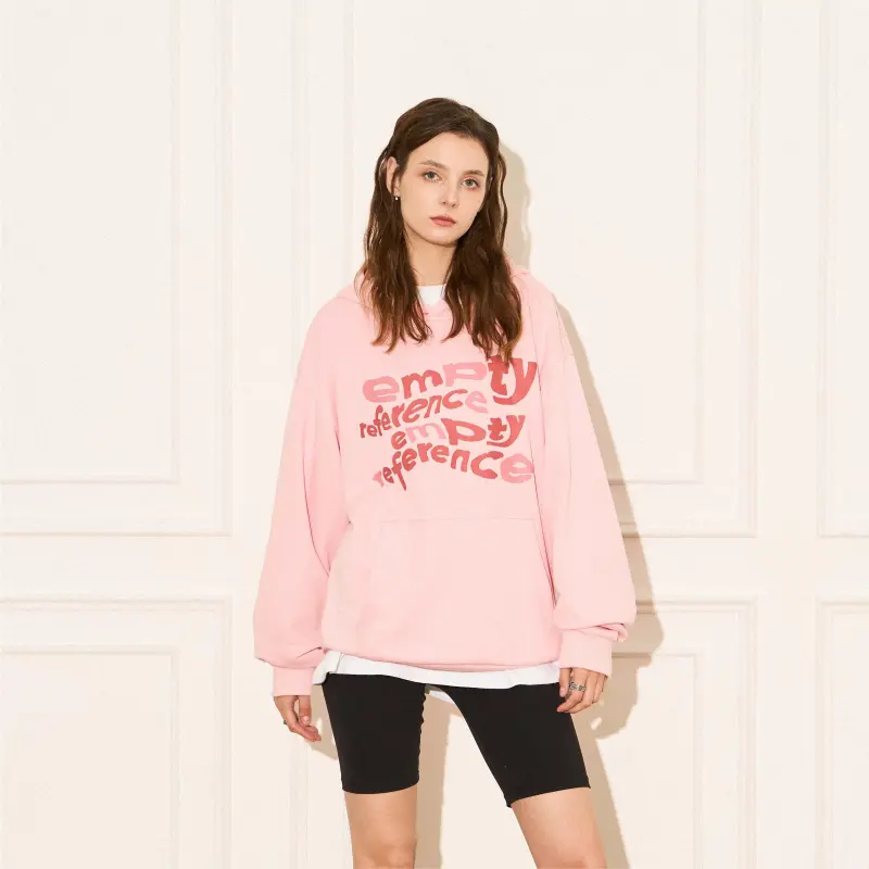EMPTY REFERENCE Sweatshirt Unisex Pink-5