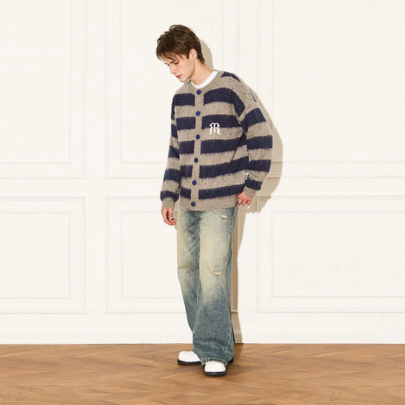 EMPTY REFERENCE Sweater Unisex Blue-5
