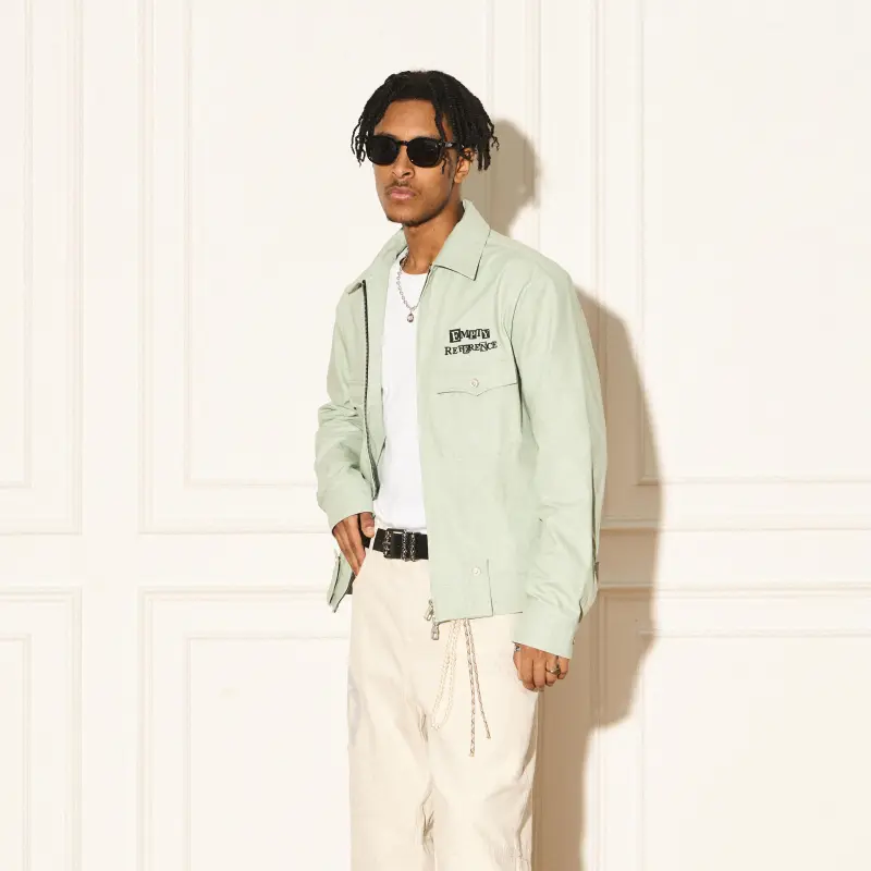 EMPTY REFERENCE Jackets Coats Unisex Green-4