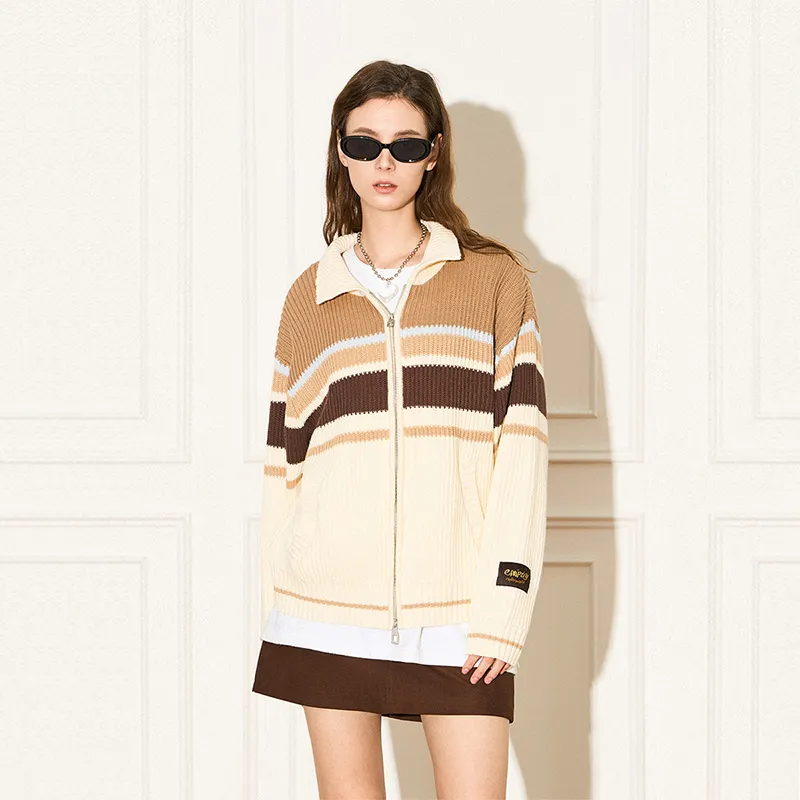 EMPTY REFERENCE Knitwear Unisex Apricot-4