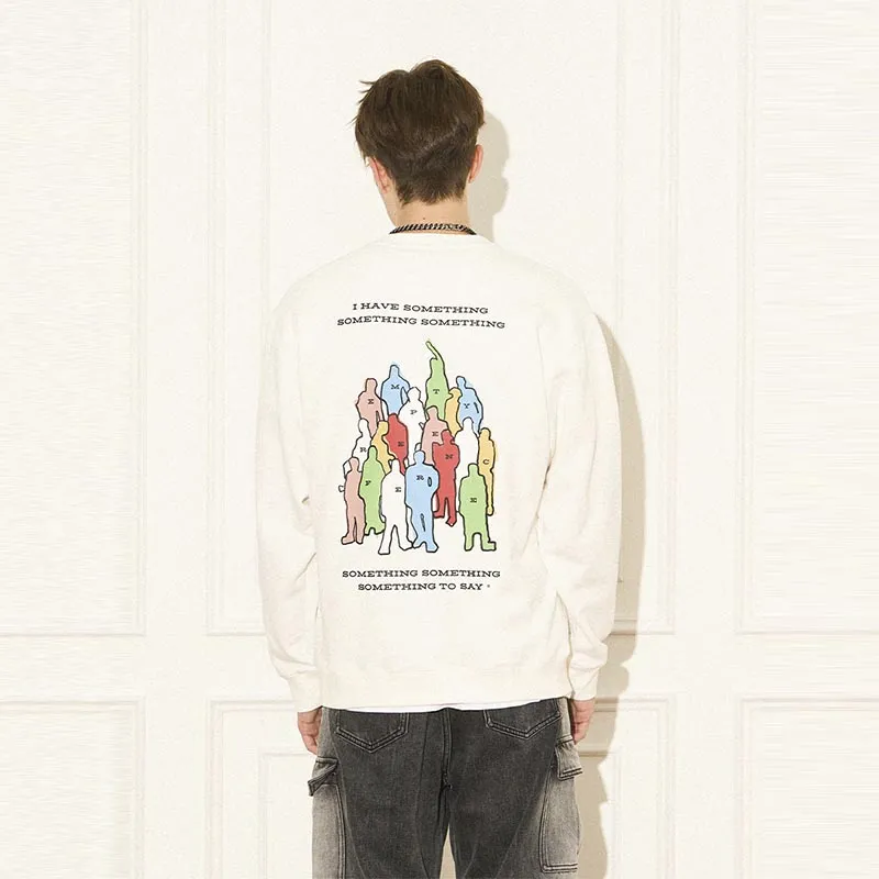 EMPTY REFERENCE Sweatshirts Unisex White-2