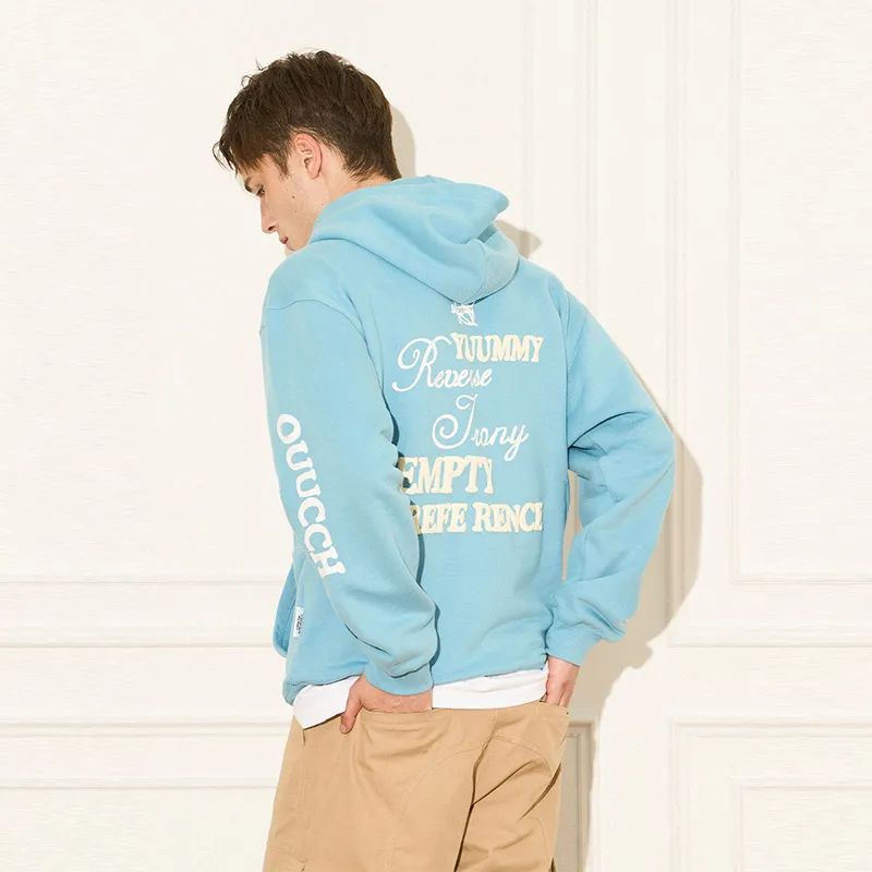 EMPTY REFERENCE Sweatshirts Unisex Denim Blue-4