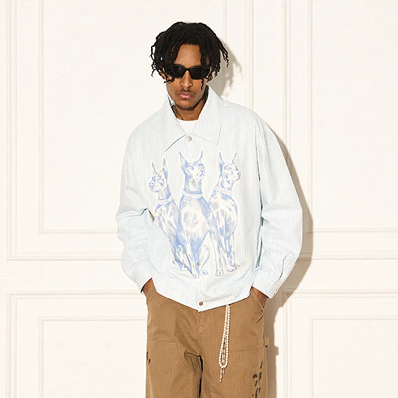 EMPTY REFERENCE Jackets & Coats Unisex Blue-3
