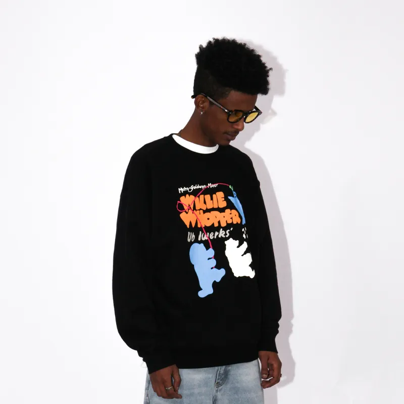 EMPTY REFERENCE x REVERSE IRONY Sweatshirt Unisex Black-5