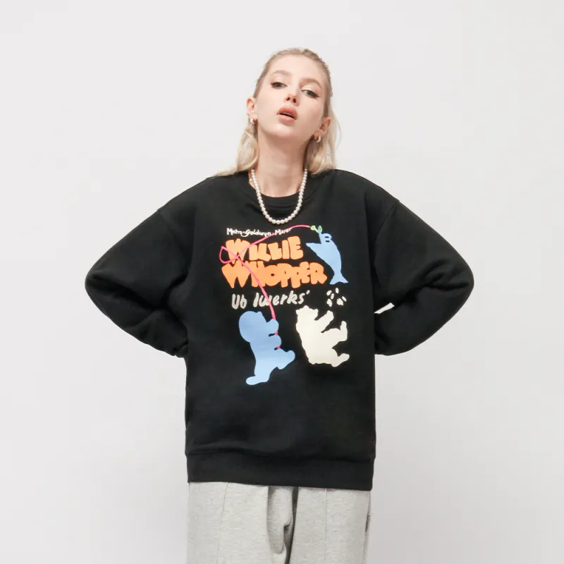 EMPTY REFERENCE x REVERSE IRONY Sweatshirt Unisex Black-4