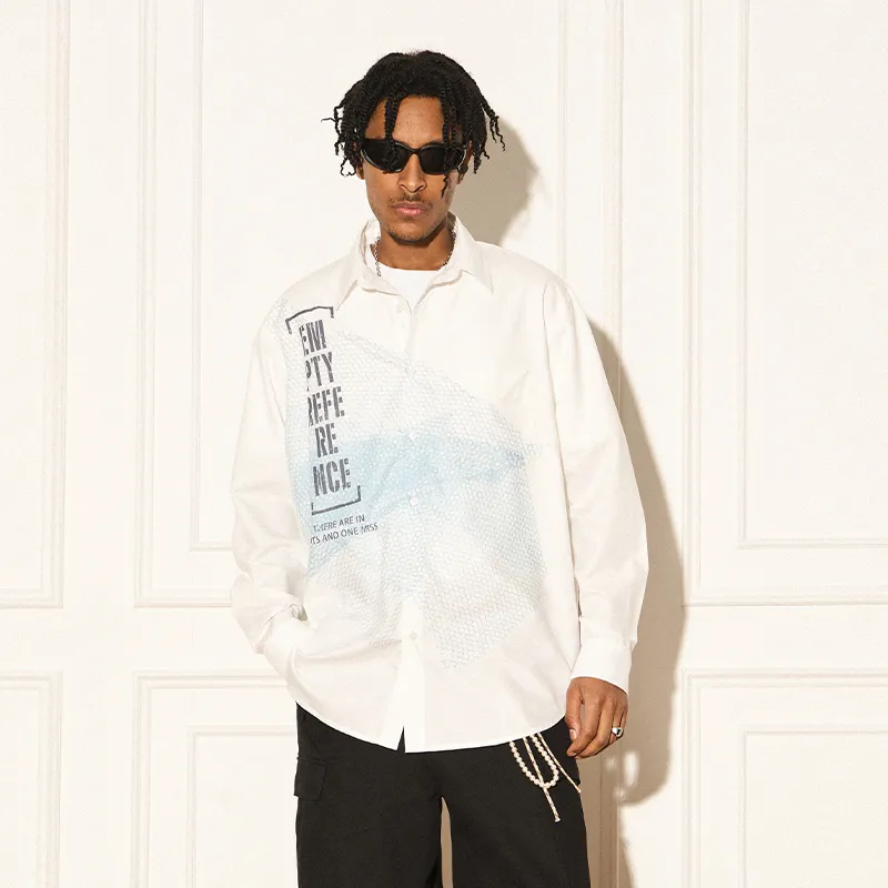 EMPTY REFERENCE Shirt Unisex White-3