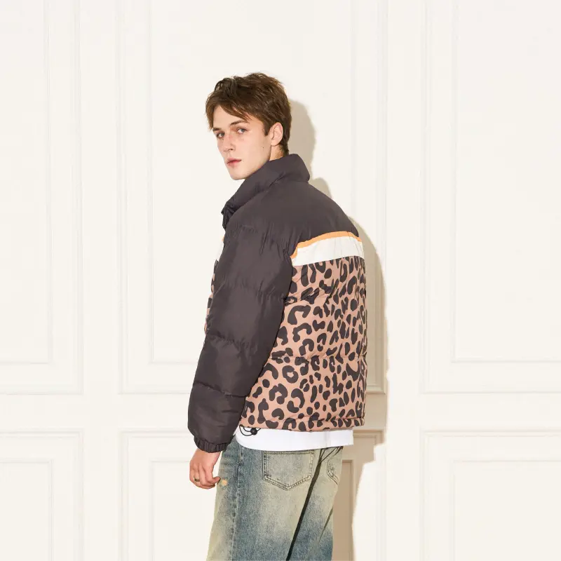 EMPTY REFERENCE Puffer Jacket Unisex Black-5