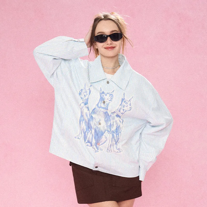 EMPTY REFERENCE Jackets & Coats Unisex Blue-2
