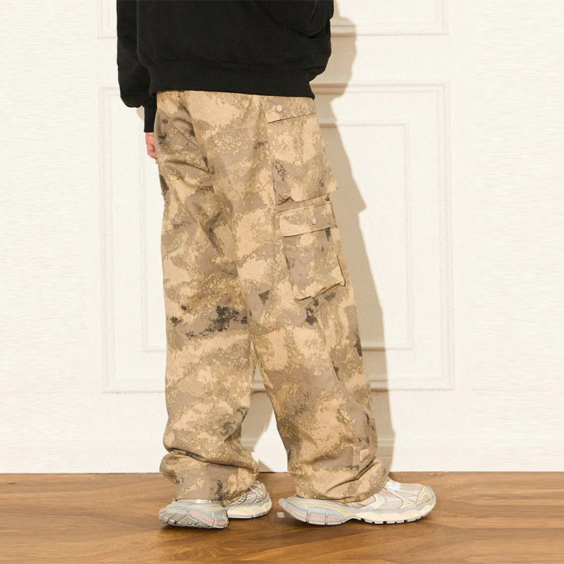 EMPTY REFERENCE Cargo Pants Unisex Camouflage-3