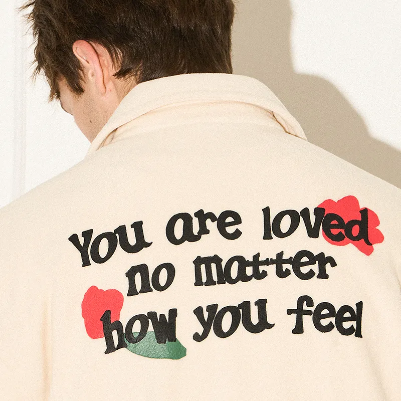 EMPTY REFERENCE Jacket Unisex Ecru-5