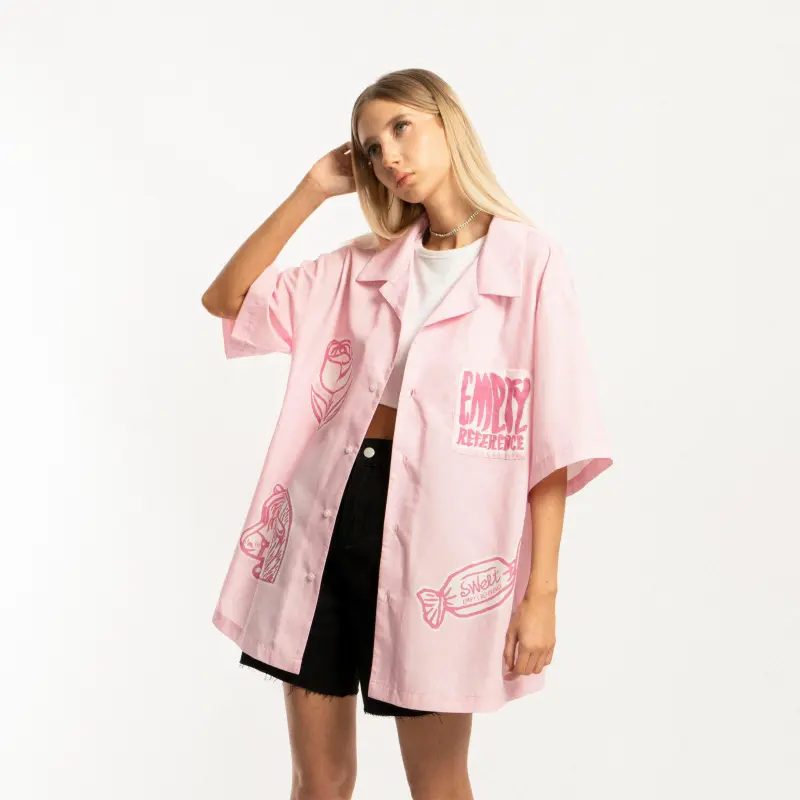 EMPTY REFERENCE Shirt Unisex Pink-5