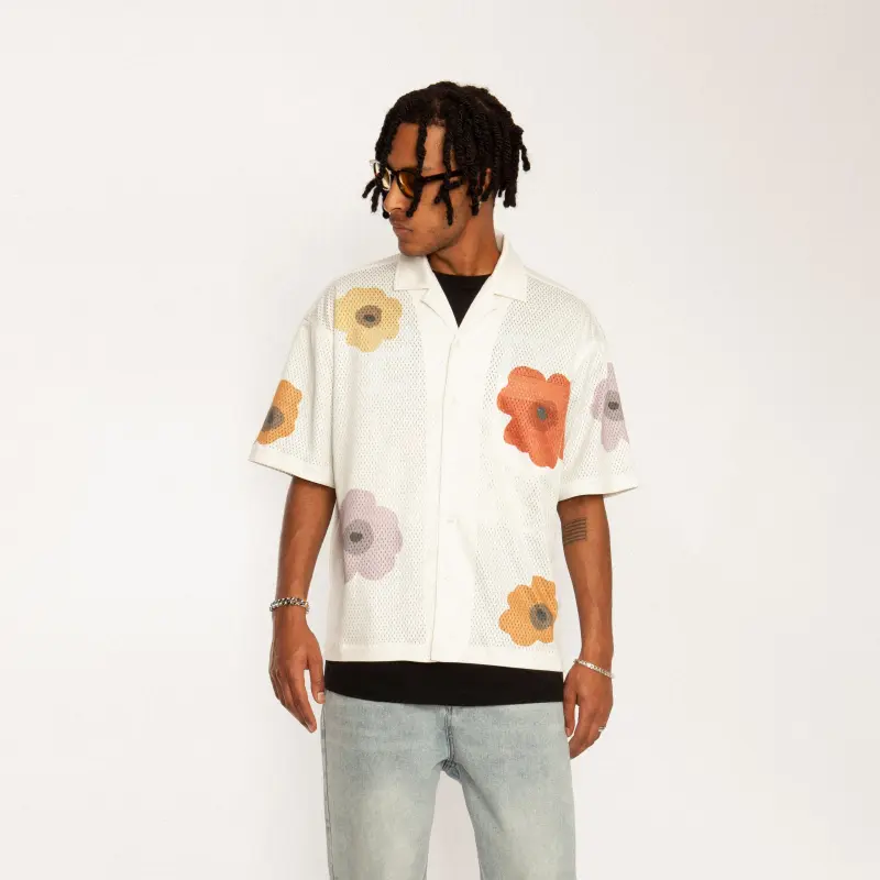 EMPTY REFERENCE Shirt Unisex Beige-5