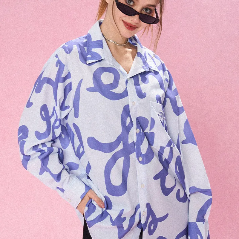 EMPTY REFERENCE Shirt Unisex Blue-5