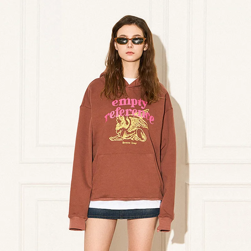 EMPTY REFERENCE Sweatshirts Unisex Brown-6