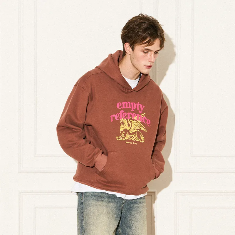 EMPTY REFERENCE Sweatshirts Unisex Brown-4