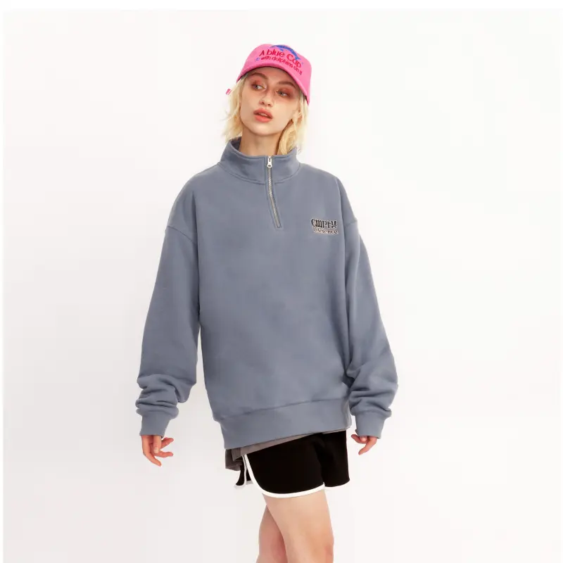 EMPTY REFERENCE Polo Shirt Unisex Blue-5