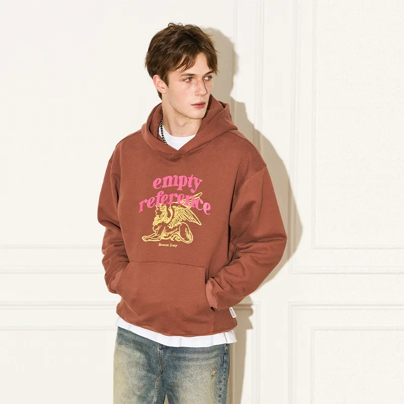 EMPTY REFERENCE Sweatshirts Unisex Brown-3