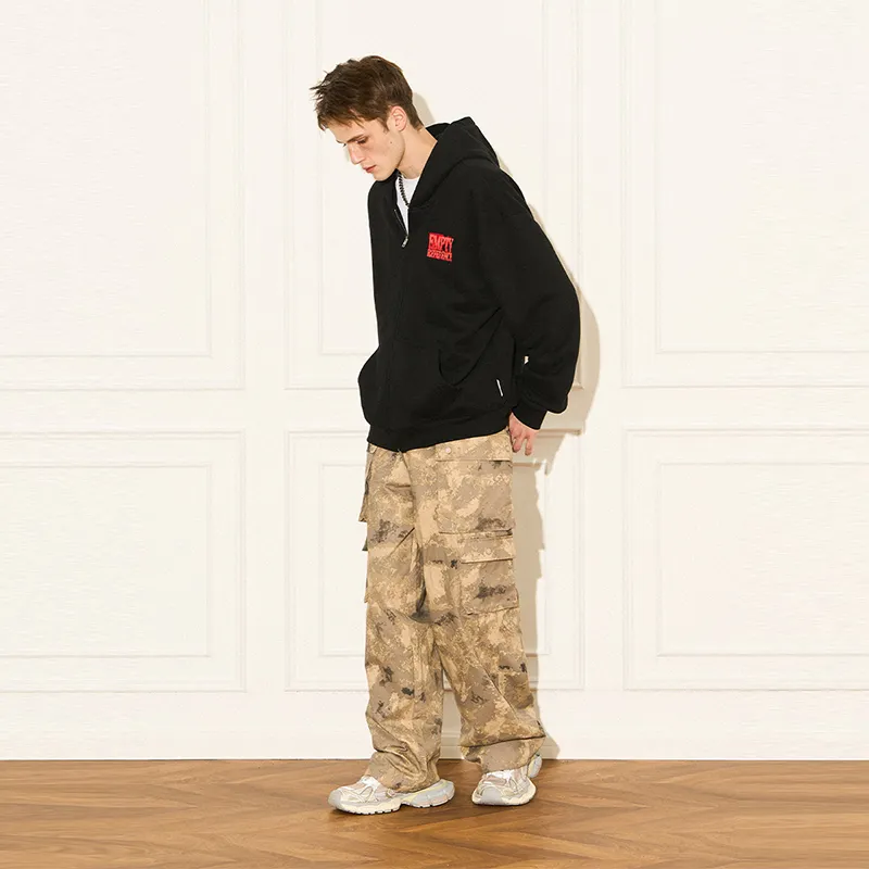 EMPTY REFERENCE Cargo Pants Unisex Camouflage-4