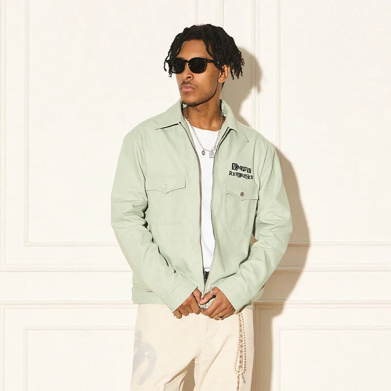 EMPTY REFERENCE Jackets Coats Unisex Green-2