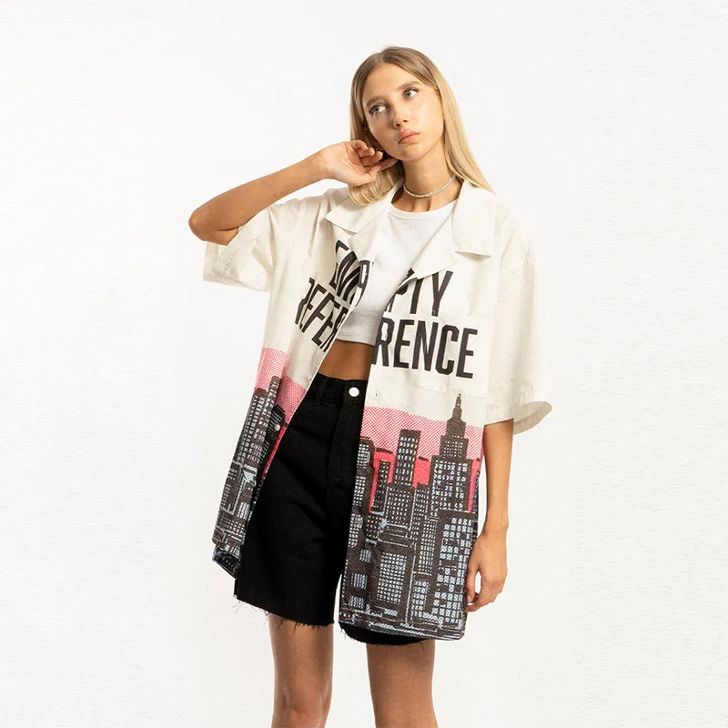 EMPTY REFERENCE Shirts Unisex Pink-5