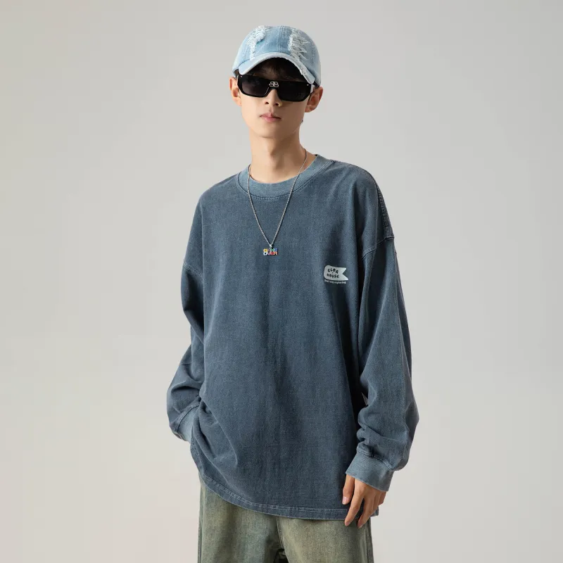 CLOR T Shirts Unisex Navy Blue-2