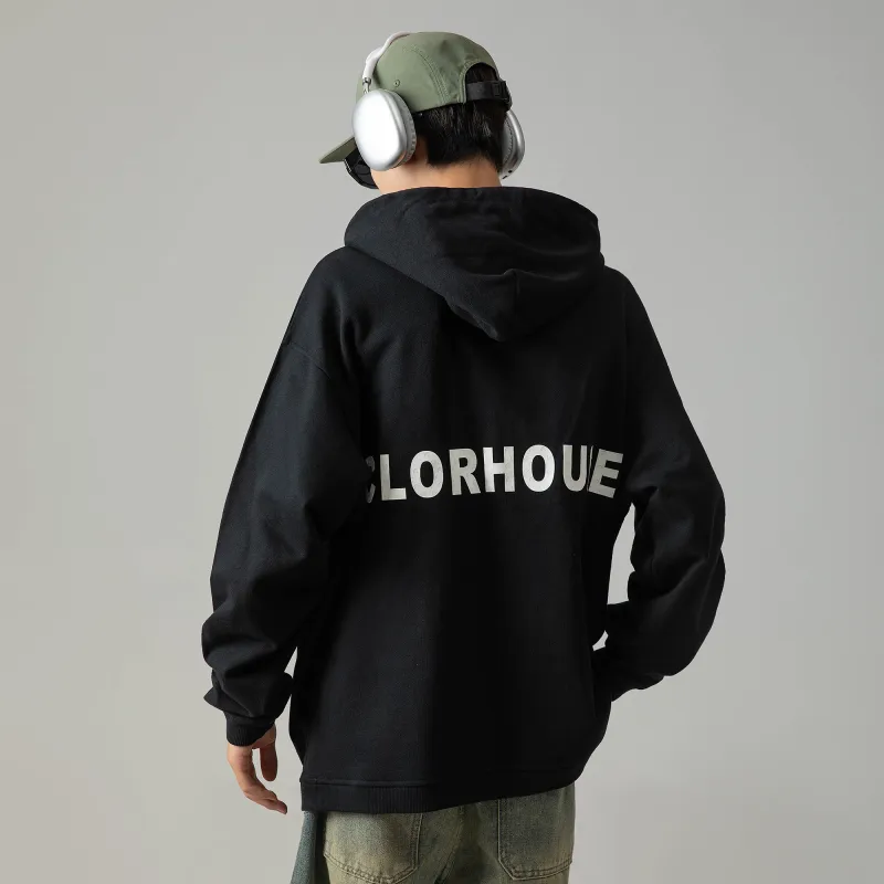 CLOR Sweatshirts Unisex Black-2