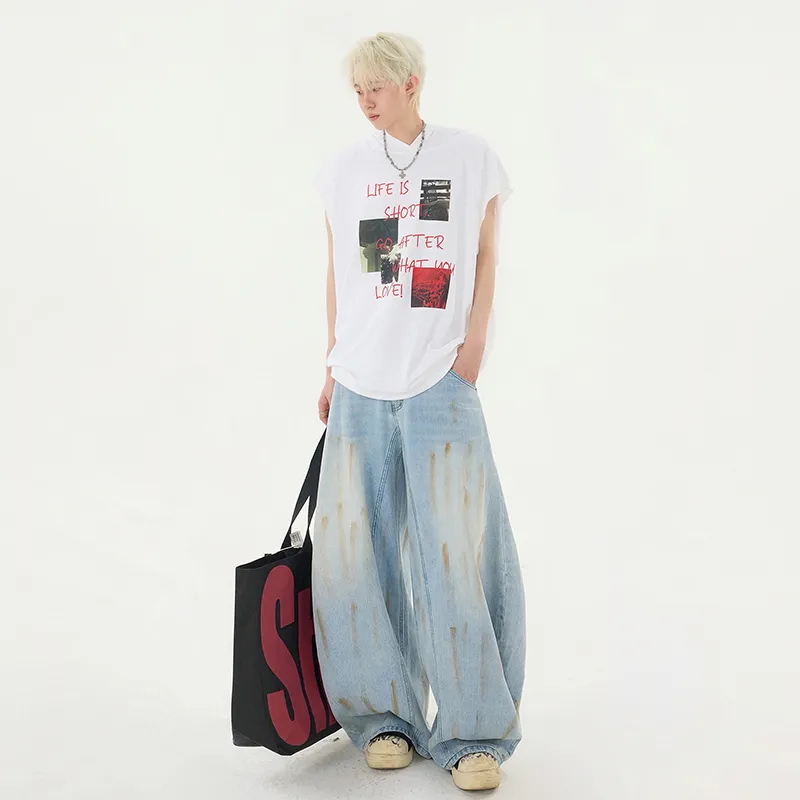 CLOR Jeans Unisex Dirty Blue-1