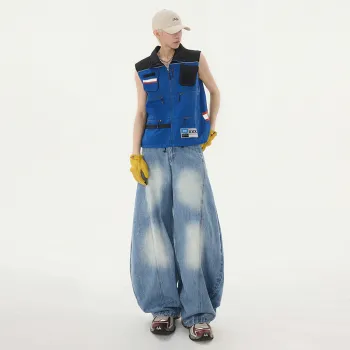 CLOR Jeans Unisex Vintage Blue