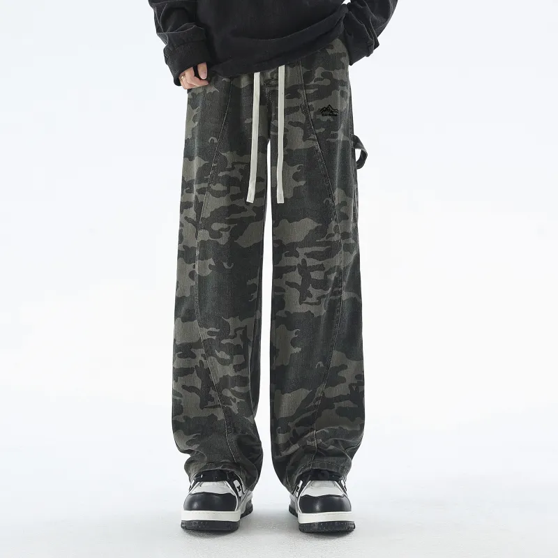 WELTER EXPERIMENT Jeans Unisex Camouflage-6