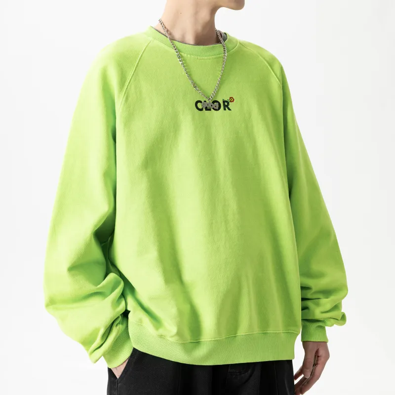 CLOR Sweatshirt Unisex Grass Green-5