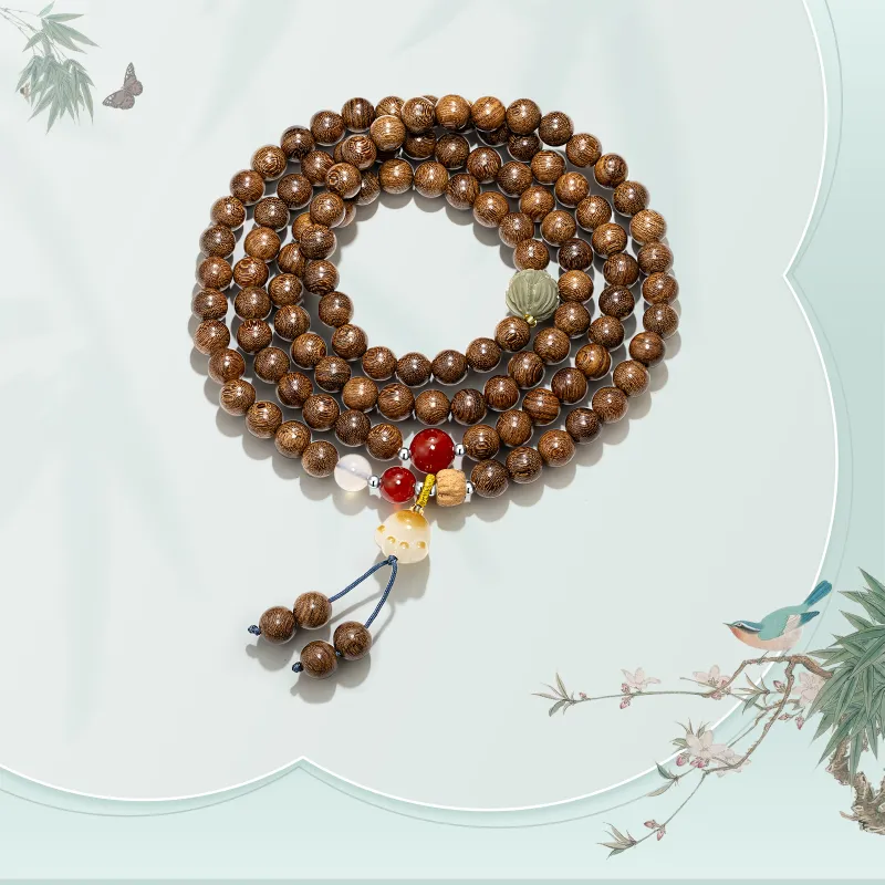 North Cain Green Sandalwood Bracelets Unisex-5
