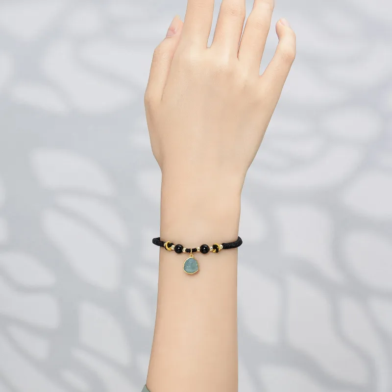 North Cain Bean Type Jadeite Bracelets Unisex-3