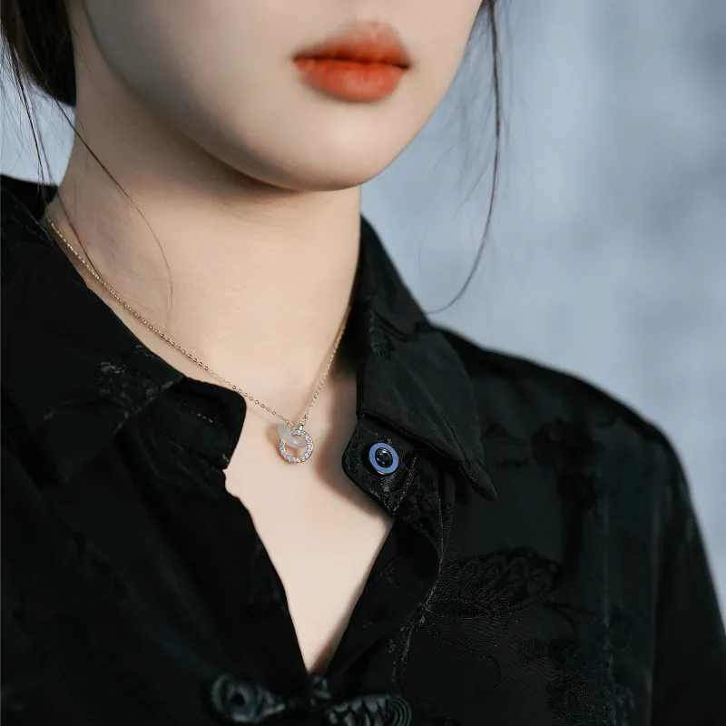 North Cain Obsidian Necklaces Unisex-7