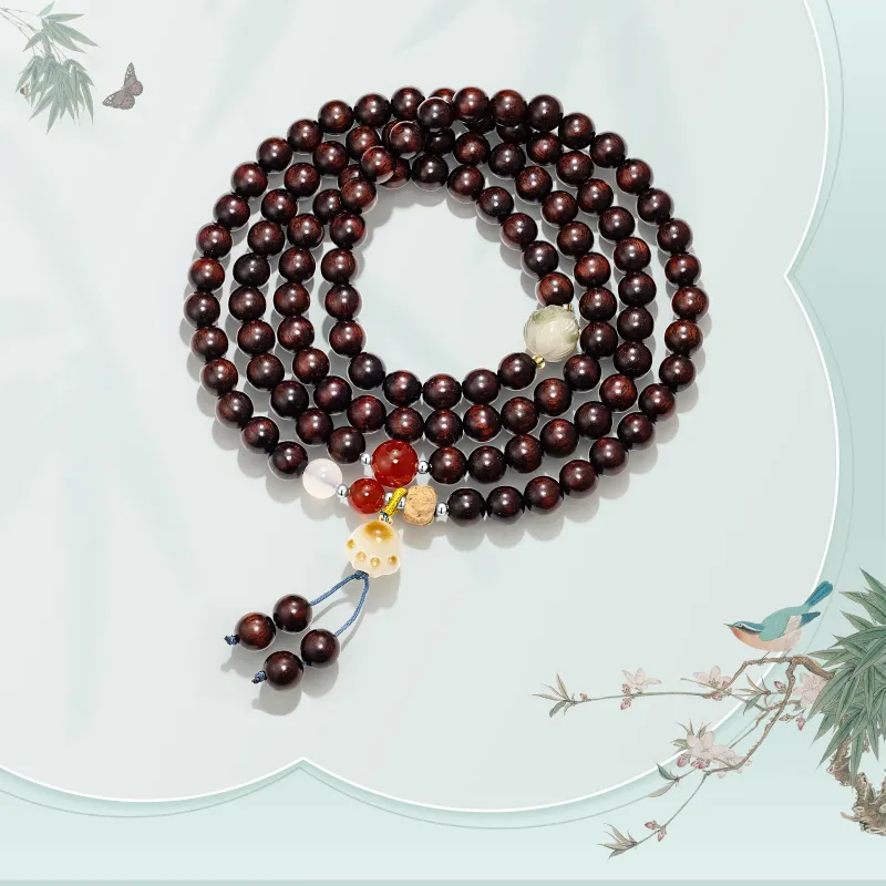 North Cain Green Sandalwood Bracelets Unisex-3
