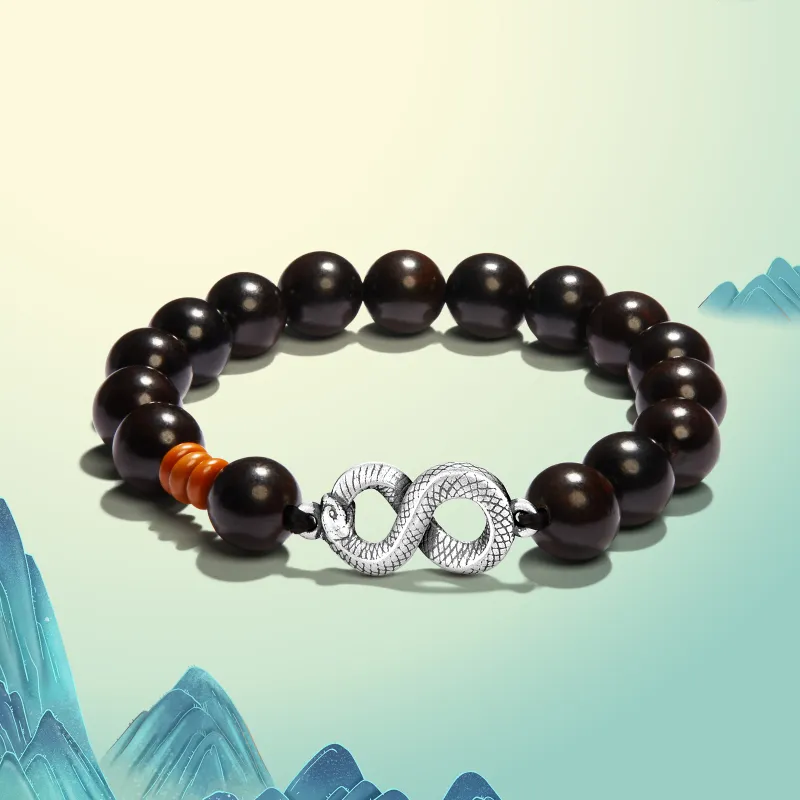 North Cain Green Sandalwood Bracelets Unisex-4