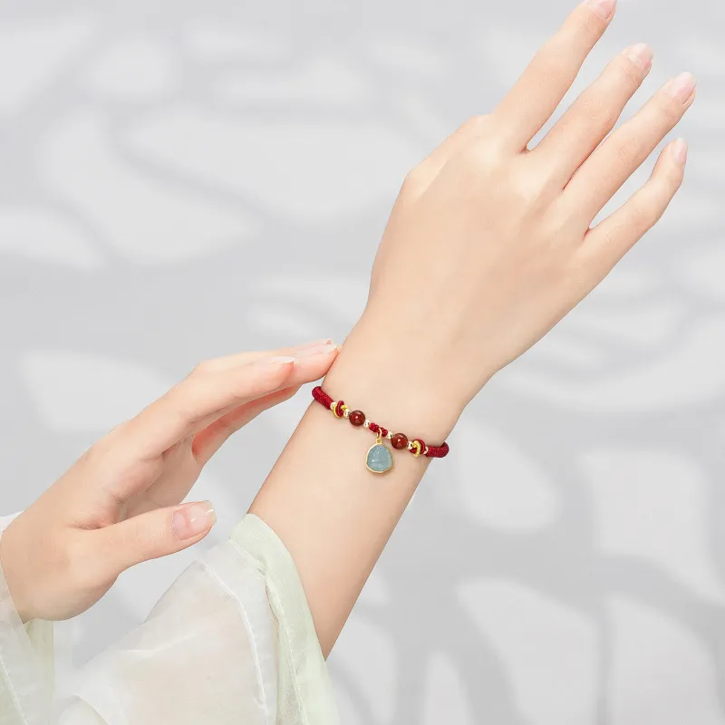 North Cain Bean Type Jadeite Bracelets Unisex-1