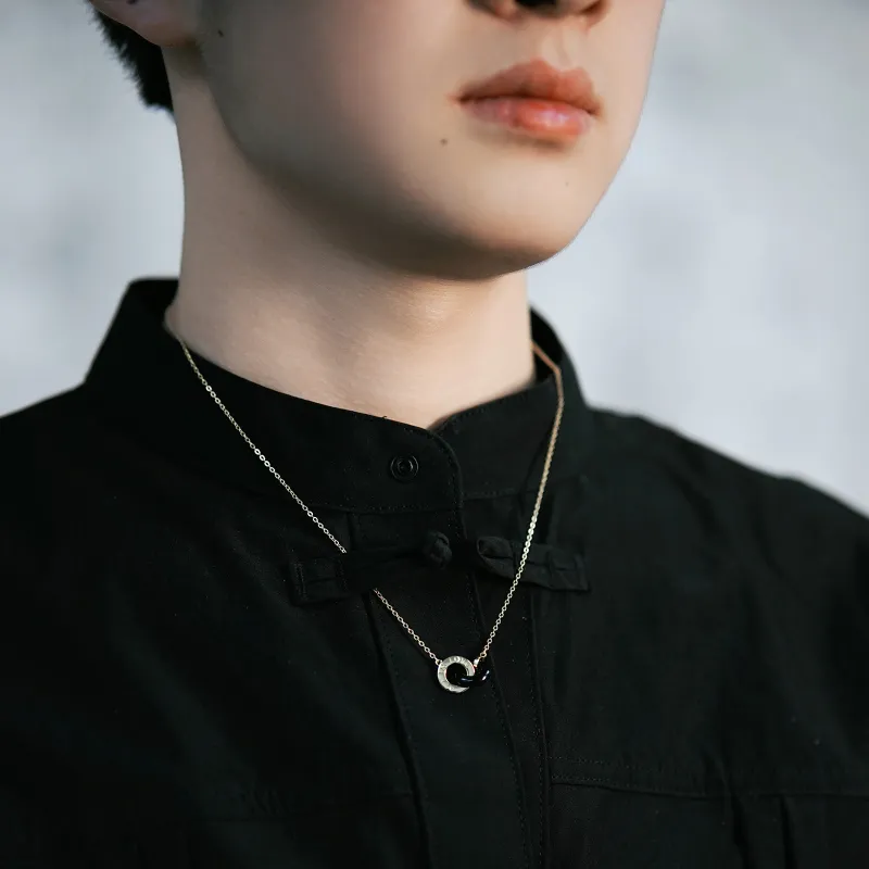 North Cain Obsidian Necklaces Unisex-1
