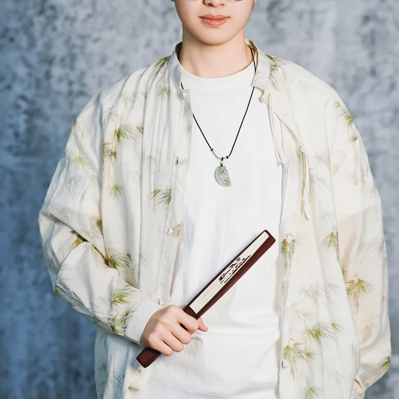 North Cain Bean Type Necklaces Unisex-2
