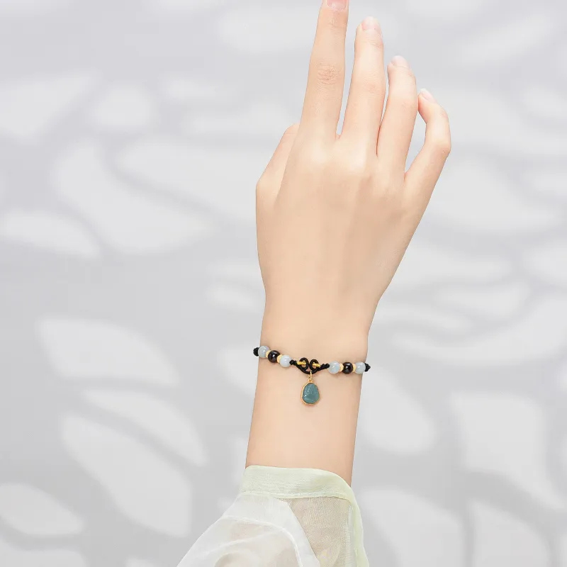 North Cain Bean Type Jadeite Bracelets Unisex-6