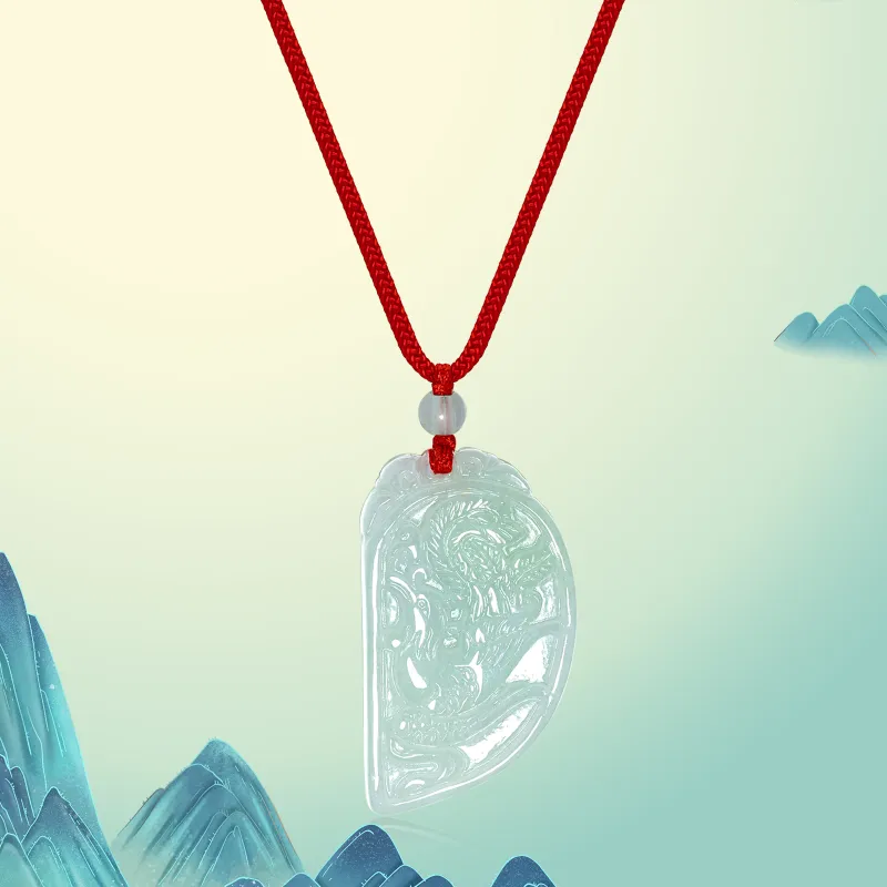 North Cain Bean Type Jadeite Pendants Unisex-8