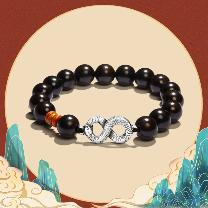 North Cain Green Sandalwood Bracelets Unisex-5